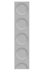 [Doctor Who: Wallpaper: Classic TARDIS Roundels (Product Image)]
