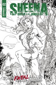 [Sheena: Queen Of The Jungle #2 (Cover F Royle Line Art Variant) (Product Image)]