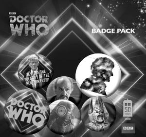 [Doctor Who: 50th Anniversary: Badge Pack: 3rd Doctor (Product Image)]