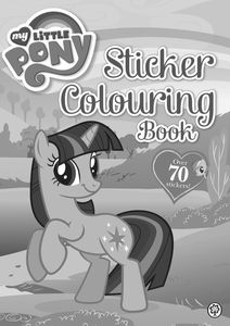 [My Little Pony: Sticker Colouring Book (Product Image)]