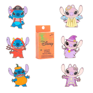 [Disney: Stitch & Angel: Enamel Pin: Halloween (Product Image)]