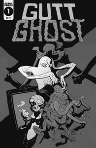 [Gutt Ghost: Trouble With Sawbuck Skeleton Society (Mignola Cover) (Product Image)]