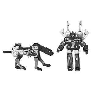 [Transformers: Generations 2019 G1: Mini Cassette Action Figures: Ravage & Rumble (Product Image)]