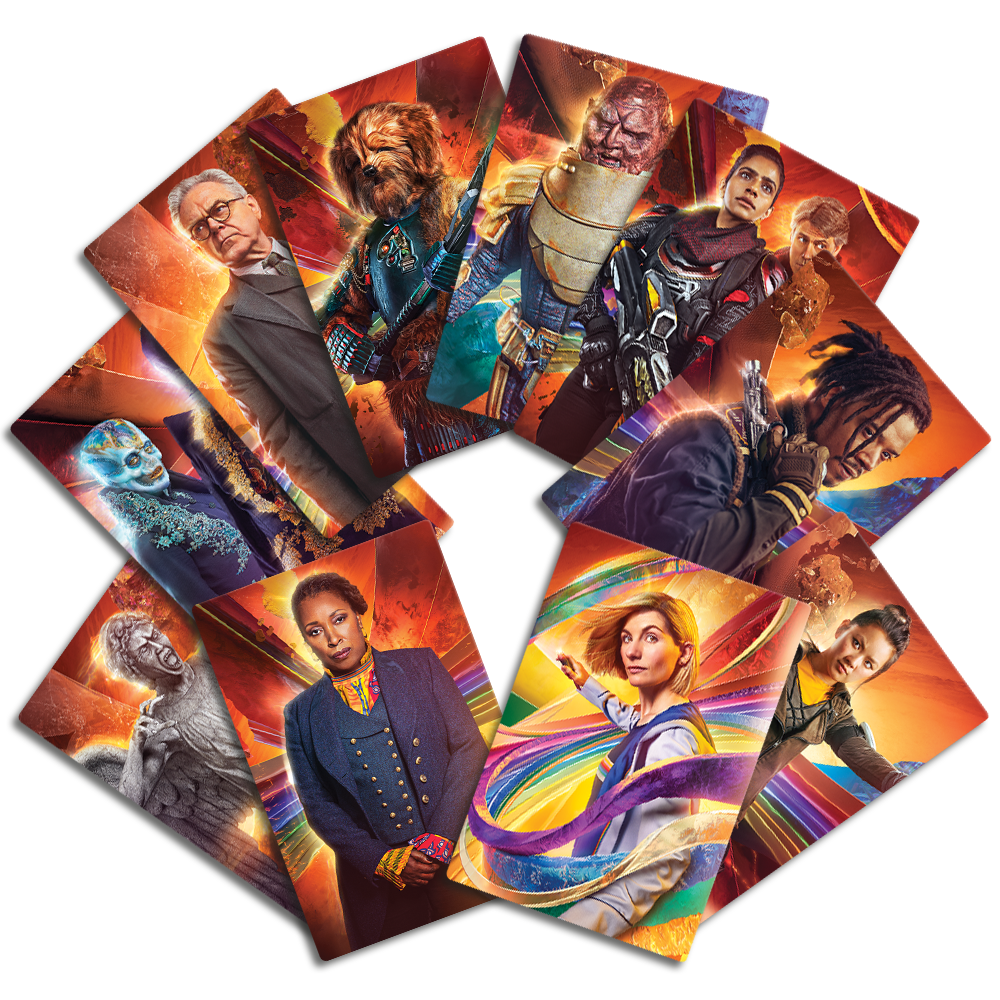 Doctor Who exclusive 15 no  costumes Postcard Set 