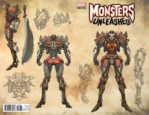 [Monsters Unleashed #3 (Yu Monster Variant) (Product Image)]