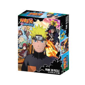 [Naruto Shippuden: Prime 3D Puzzle: Ensemble (500 Piece) (Product Image)]