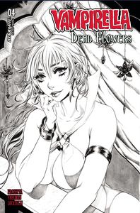 [Vampirella: Dead Flowers #4 (Cover F Turner Line Art Variant) (Product Image)]