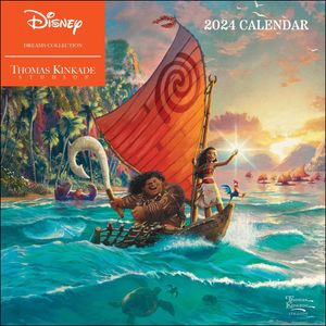 [Disney: Thomas Kinkade Studios: Dreams Collection: 2024 Wall Calendar (Product Image)]
