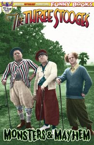 [The Three Stooges: Monsters & Mayhem #1 (Colour Photo Cover) (Product Image)]