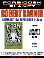 [Robert Rankin Signing Japanese Devil Fish Girl (Product Image)]
