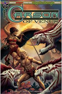[Carson Of Venus: Fear On Four Worlds #1 (Main Pulptastic Cover) (Product Image)]