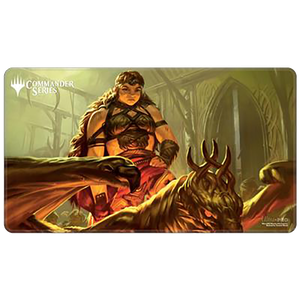 [Magic The Gathering: Commander Series: Playmat: Mono Colour Stitched Edge: Magda (Product Image)]
