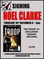 [Noel Clarke Signing The Troop #1 (Exclusive Variant Edition) (Product Image)]