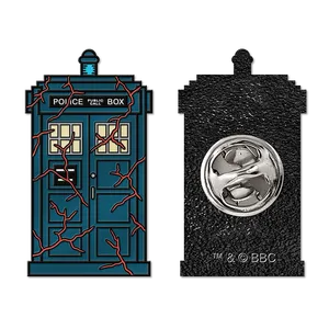 [Doctor Who: Enamel Pin Badge: TARDIS (Eve Of The Daleks) (Product Image)]