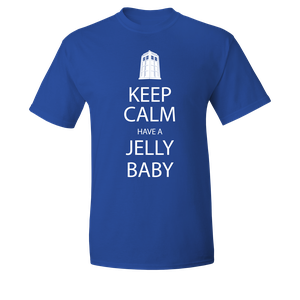 [Doctor Who: T-Shirt: Keep Calm & Have A Jelly Baby (Product Image)]
