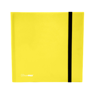 [Ultra Pro: Eclipse 12-Pocket Pro Binder: Lemon Yellow (Product Image)]