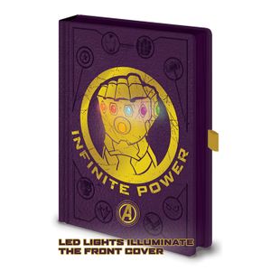 [Avengers: Infinity War: A5 Notebook: Gauntlet (LED) (Product Image)]