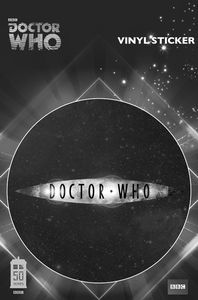 [Doctor Who: Vinyl Sticker: 50th Anniversary: 9th & 10th Doctor Logo (Product Image)]