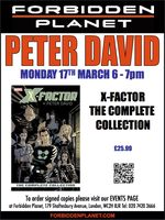 [Peter David Signing X-Factor: The Complete Collection (Product Image)]