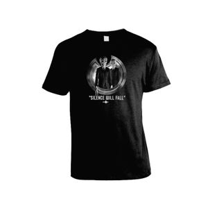 [Doctor Who: T-Shirts: Silence Will Fall (Black) (Product Image)]