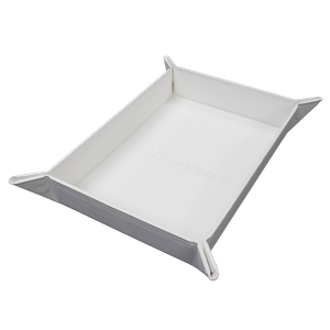 [Vivid Magnetic Foldable Dice Tray: White (Product Image)]