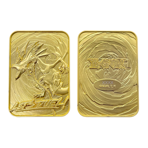 [Yu-Gi-Oh!: Limited Edition 24k Gold Plated Collectible Metal Card: Harpie's Pet Dragon (Product Image)]