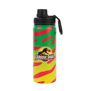 [Jurassic Park: Hot & Cold Metal Bottle: Jurrassic Park Logo (Product Image)]