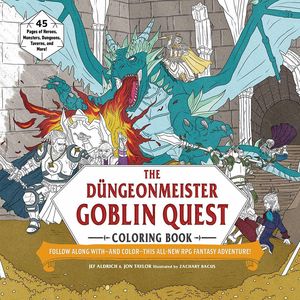 [The Düngeonmeister: Goblin Quest: Colouring Book (Product Image)]