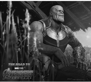 [The Road Marvel's Avengers: Endgame: The Art Of The Cinematic Universe (Slipcase Hardcover) (Product Image)]