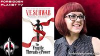 [V.E. Schwab returns with her latest best-seller THE FRAGILE THREADS OF POWER! (Product Image)]