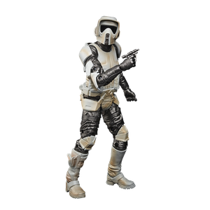 [Star Wars: The Mandalorian: Carbonized Collection Black Series Action Figure: Scout Trooper (Product Image)]