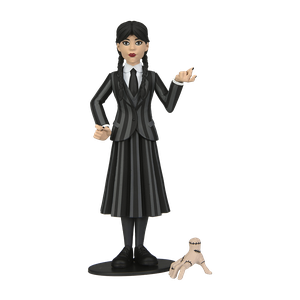[Wednesday: Toony Terrors Action Figure: Wednesday Addams (Uniform) (Product Image)]