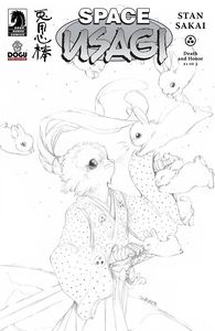 [Space Usagi: Death & Honor #1 (Local Comic Shop Day Meyer Sketch Variant) (Product Image)]