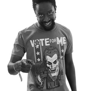 [DC Comics: Batman: T-Shirt: The Joker Vote For Me (Product Image)]