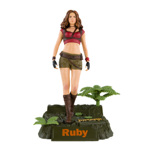 [Jumanji: Movie Maniacs Statue: Ruby Roundhouse (Product Image)]