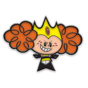 [Powerpuff Girls: Enamel Pin Badge: Princess Morbucks (Product Image)]