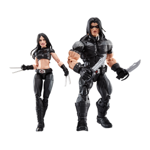 [X-Force: Marvel Legends Action Figure 2-Pack: X-23 & Warpath (Product Image)]