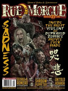 [Rue Morgue Magazine #201 (July 2021) (Product Image)]