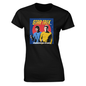 [Star Trek: Titan Collection: Women's Fit T-Shirt: Phasers On Stun!! (Product Image)]