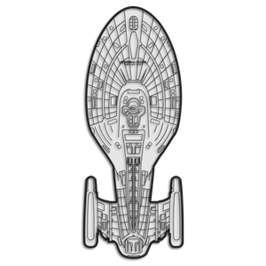 [Star Trek: Voyager: Enamel Pin Badge: Voyager (NCC-74656) (Product Image)]