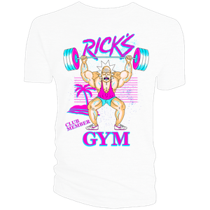 [Rick & Morty: T-Shirt: Rick's Gym (Product Image)]