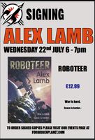 [Alex Lamb Signing Roboteer (Product Image)]