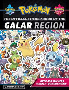 [The Official Pokémon Sticker Book Of The Galar Region (Product Image)]