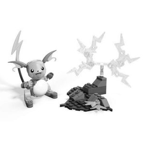 [Pokemon: Mega Construct Set: Raichu (Product Image)]