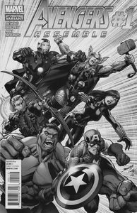 [Avengers Assemble #1 (2nd Printing Mark Bagley Variant) (Product Image)]