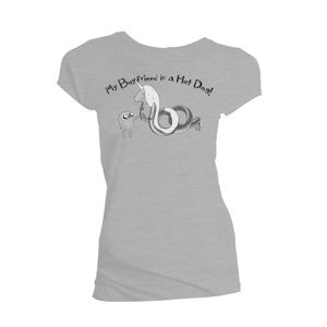 [Adventure Time: T-Shirt: Hot Dog (Ladies Fit) (Product Image)]