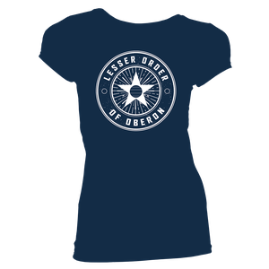 [Doctor Who: Time Lord Victorious: Women's Fit T-Shirt: Lesser Order Of Oberon Logo (Product Image)]