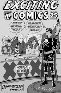 [Exciting Comics #25 (Cover B Brian Denham) (Product Image)]