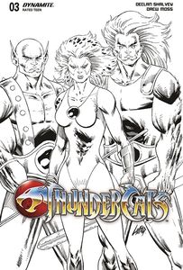 [Thundercats #3 (Cover Y Liefeld Black & White Variant) (Product Image)]