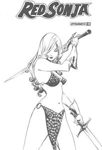 [Red Sonja #23 (Lee Tint Variant) (Product Image)]